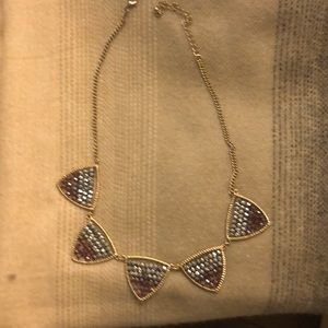 Francesca’s statement beaded necklace